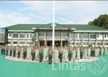 Gelar Apel Dansat Tersebar, Pangdam Cenderawasih : Tingkatkan Profesionalisme