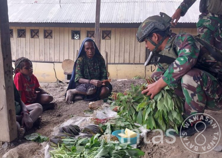 Aksi “ROSITA” Satgas Buaya Putih, Sejahterakan Ekonomi Masyarakat Papua
