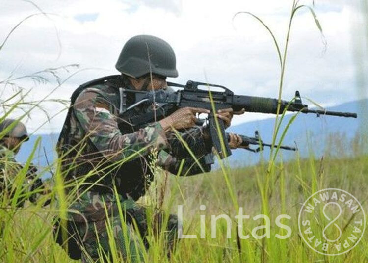 OPM Terus Ancam Distrik Sugapa, TNI Beraksi Dan Berhasil Tembak Anggota OPM