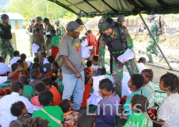 Homeyo Papua Aman, Koops Habema Gelar Papua Pintar di Sekolah Lapangan Pogapa