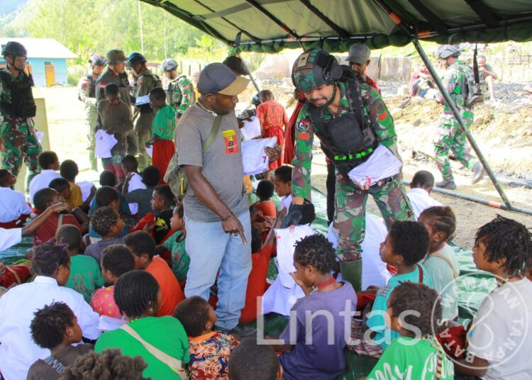 Homeyo Papua Aman, Koops Habema Gelar Papua Pintar di Sekolah Lapangan Pogapa