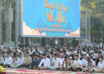 Kodam III/Siliwangi Gelar Shalat Idul Adha 1445 H Dan Penyembelihan Hewan Kurban