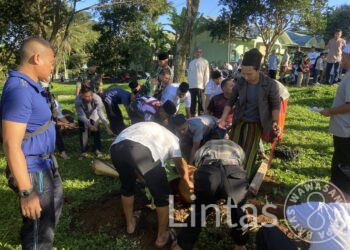 Batalyon Yonif Raider 301/PKS Gelar Sholat Idul Adha 1445 H, Sekaligus Penyembelihan Hewan Qurban