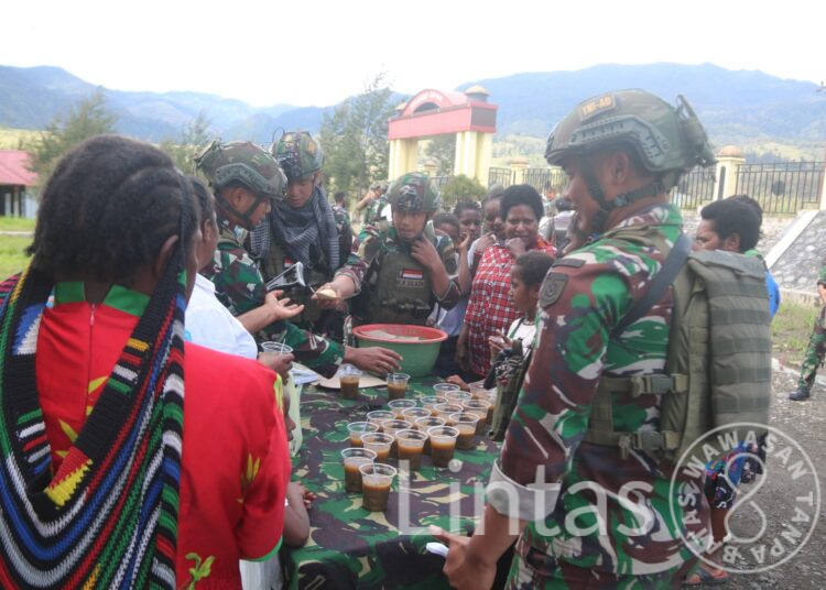 Habema Berbagi Kasih Disambut Gembira Warga Kago
