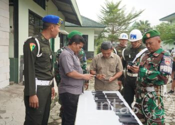 Langkah Preventif : Prajurit Wijayakusuma di Cek Penggunaan HP Selulernya Terkait Judi Online