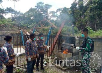 Komitmen Lintas Sektor, Satgas Yonif 310/KK Dukung Puskesmas Towe Hitam Dalam Peningkatan Yankes di Perbatasan
