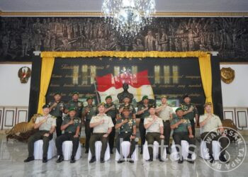 Pangdam III/Siliwangi Terima SOVP 9th Infantry Division Commander AD Singapura