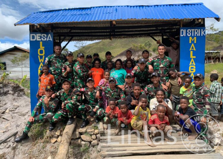 Diakhir Penugasannya, Prajurit Rusa Hitam Terus Berikan Yang Terbaik Untuk Membantu Masyarakat Distrik Malagayneri