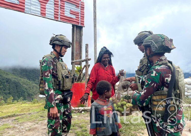 ROSITA TNI di Yigi, Tambah Pendapatan Mama Papua