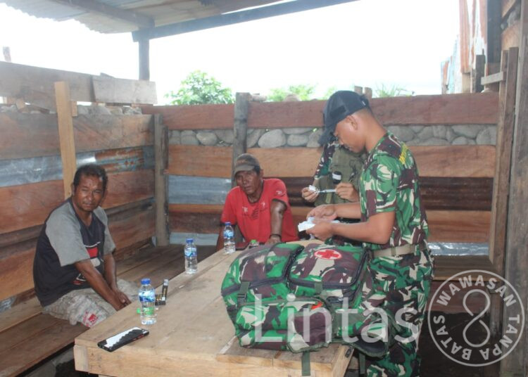 Warga Kenyam Apresiasi Layanan Kesehatan Satgas TNI