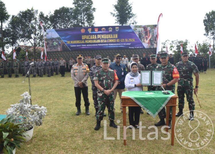 TMMD Reguler Ke-121 TA. 2024 : Danrem 071 Wijayakusuma Tekankan Kolaborasi TNI-Rakyat Untuk Pembangunan Lokal