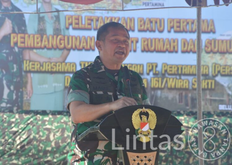 Kasad : Pengamanan Perbatasan Tak Cukup Hanya Andalkan Alutsista