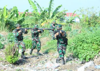 Tingkatkan Kesiapsiagaan Prajurit, Lanud Husein Sastranegara Melaksanakan Latihan Hanlan