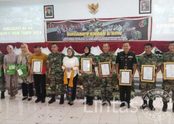 Syukuran Puncak Peringatan HUT Ke-64 Rindam V Brawijaya