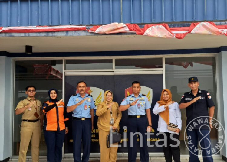 Kadispotdirga Lanud Husein Sastranegara Terima Kunjungan Dari DKPP Kota Bandung