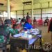 Bersinergi Tingkatkan Kualitas Kesehatan di Perbatasan RI-PNG, Satgas Yonif 310/KK Gelar Posyandu