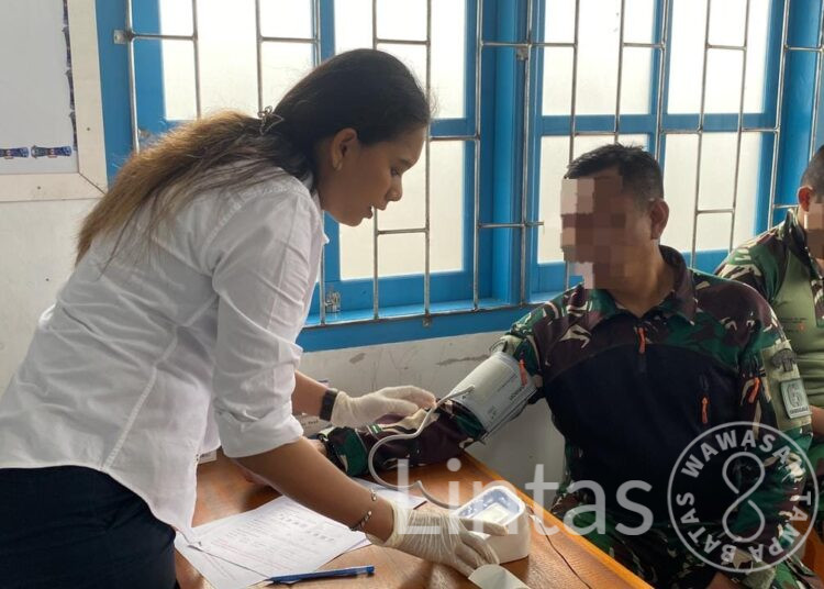 Baksos Satgas Marinir Habema Tambah Stok Darah Distrik Dekai