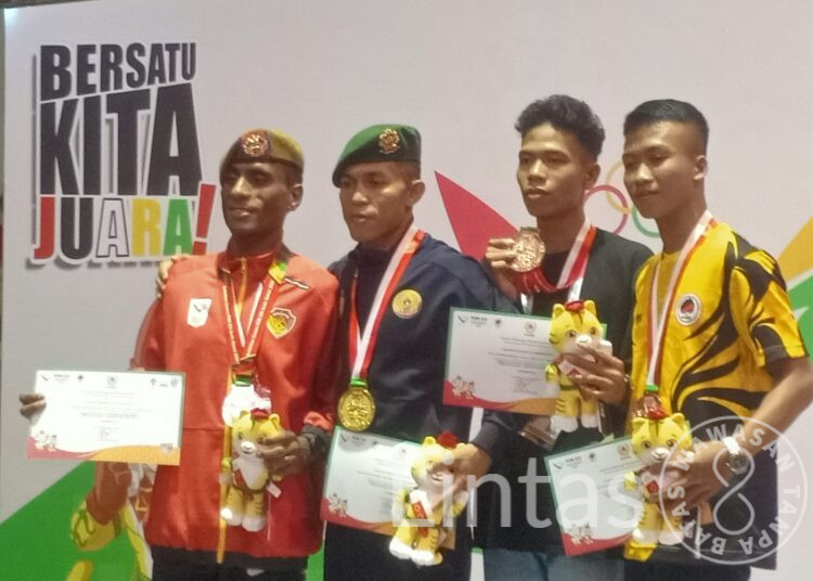 Pratu Daud Yonathan Silubun, Prajurit Peraih Medali Perak Eksebisi IBCA MMA PON XXI 2024, Andalan Yonarhanud 9/AWJ