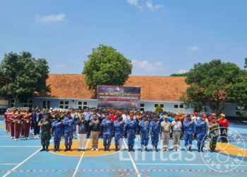 “Lanud Husein Sastranegara Gelar Lomba PBB , Tingkat SLTP Dan SLTA Untuk Tingkatkan Disiplin Dan Nasionalisme Pelajar”