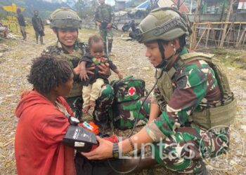 Warga Gurumbe Apresiasi Pelayanan Kesehatan Satgas Habema