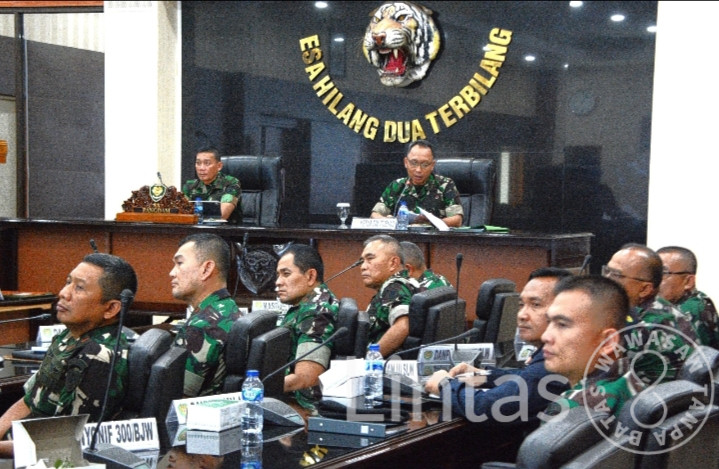 Pangdam III/Siliwangi Pimpin Taklimat Akhir Audit Kinerja Itjenad