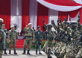 Perkuat Pertahanan Nusantara, Wakasad Pimpin Upacara Penetapan 500 Komcad