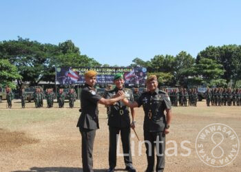 Pangdam III/Siliwangi Pimpin Sertijab Danyonarhanud 14/ PWY