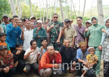 Resmikan Dam Parit Irigasi, Kasad Dorong Hanpangan Untuk Sejahterakan Ribuan Petani Sukabumi