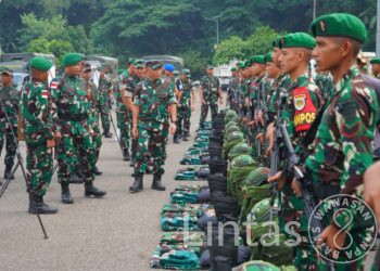 Pangdam III/Siliwangi Cek Kesiapan Satgas Pamtas Yonif 312/KH