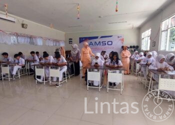 Siswa Sekolah Angkasa Lanud Husein Sastranegara Mengikuti Seleksi Angkasa Mathematics and Science Olympiad (AMSO)