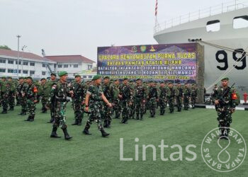 Misi Berhasil… Satgas Yonif 310/KK Kembali Dari Pamtas RI-PNG
