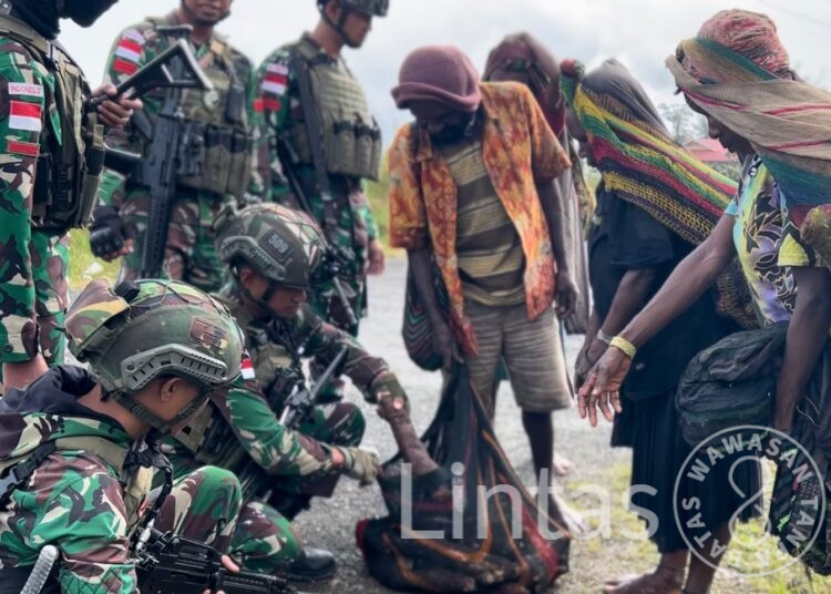 ROSITA Satgas Habema Bantu Perekonomian Warga Mamba