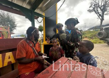 Pengobatan Gratis Satgas Habema Bahagiakan Warga Mindau