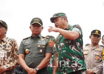 Solusi Irigasi Ratusan Hektar Sawah di Banyumas, Panglima TNI Dan Kasad Resmikan Instalasi Pompa Hidram