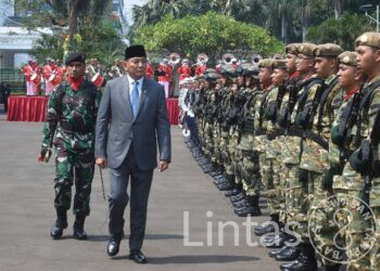 Kasad Hadiri Penerimaan Menhan RI Dan Penyerahan Memorandum