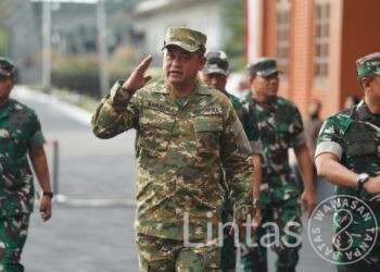 Kasad Hadiri Parade Senja Retreat Menteri Kabinet Merah Putih