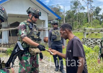 Warga Kuari Apresiasi Pengobatan Gratis Satgas Marinir Habema