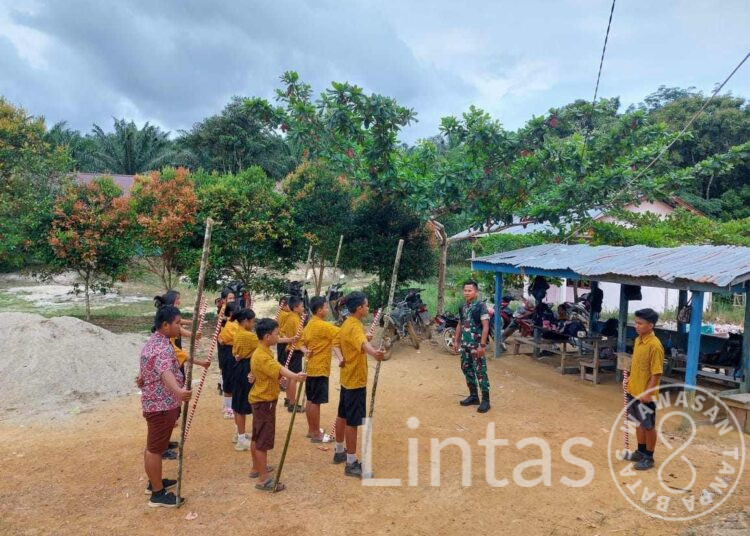 Satgas Yonzipur 5/ABW Bentuk Karakter Disiplin Langkah, Tegas Dalam Barisan