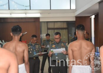 Pangdam III/Slw Pimpin Sidang Parade Caba PK TNI AD