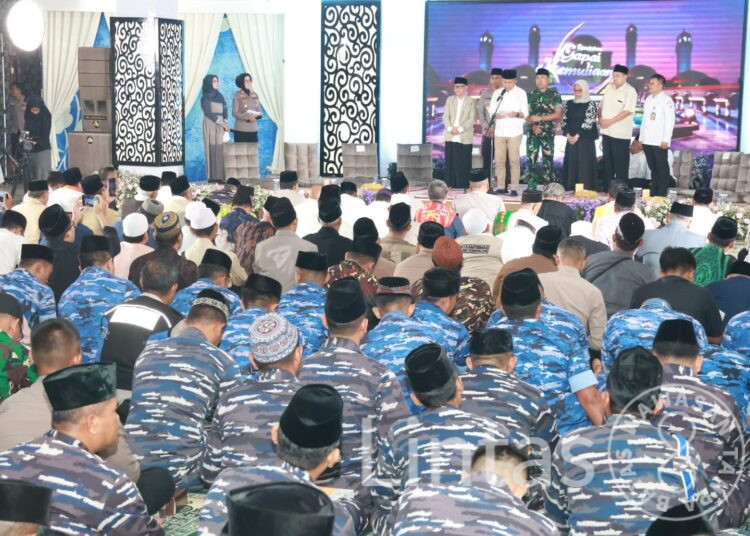 Personel Lanud Husein Sastranegara Ikuti Doa Bersama Untuk Pilkada Jabar Damai 2024