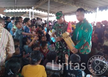TNI AD Kerahkan Ratusan Personel Bantu Penanganan Erupsi Gunung Lewotobi