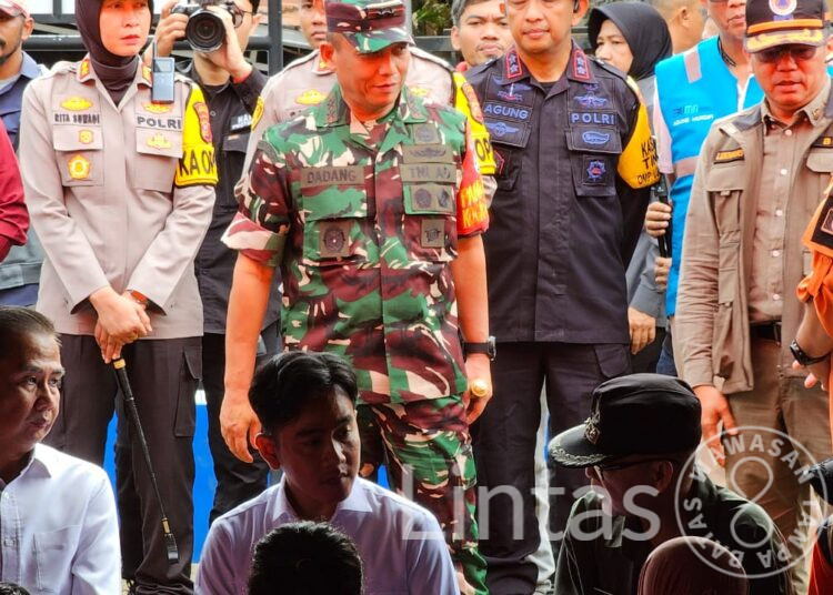 Pangdam III/Siliwangi Pimpin Pengamanan Kunker Wapres di Sukabumi