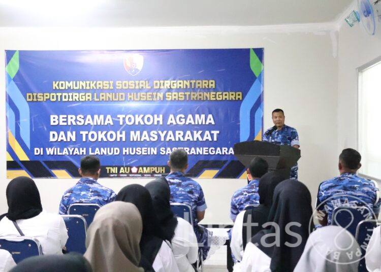 Lanud Husein Sastranegara Jalin Sinergi Dengan Tokoh Agama & Masyarakat Melalui Komunikasi Sosial