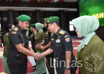 Pimpin Sertijab Pangdam I/BB Dan Danseskoad, Kasad Tekankan Pentingnya Kepemimpinan Inspiratif