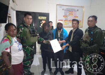 Satgas Yonif 323 Buaya Putih Berhasil Tangkap Anggota OPM Terduga Pelaku Kriminal