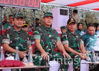 Kasad Hadiri Indonesia Open Military Style Drum Corps Competition Panglima TNI Cup 2024