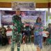 Sembako Satgas Habema, Wujud Berbagi Kasih Dengan Warga Eromaga Distrik Omukia Papua