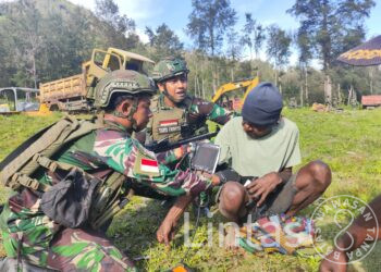 Satgas Habema Beri Pelayanan Kesehatan Gratis Untuk Warga Julukoma Papua