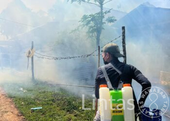 Warga Aisa Papua, Sambut Gembira Fogging Bersama Habema