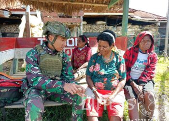 Layanan Kesehatan Prajurit Yonif 323 Buaya Putih Kostrad, Untuk Papua Sehat